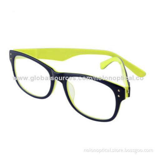 Black/Aqua Classic Wayfar Teenager Reading Eyeglasses